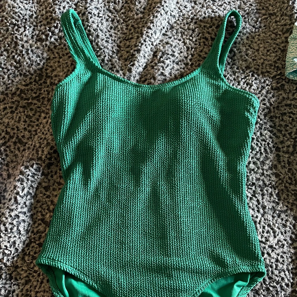 One piece bathing suit